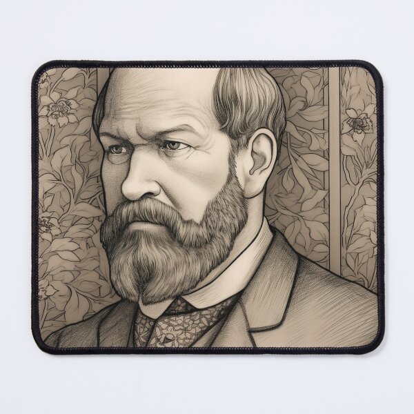 Item preview, James A. Garfield leader designed and sold by ComicsFactory.