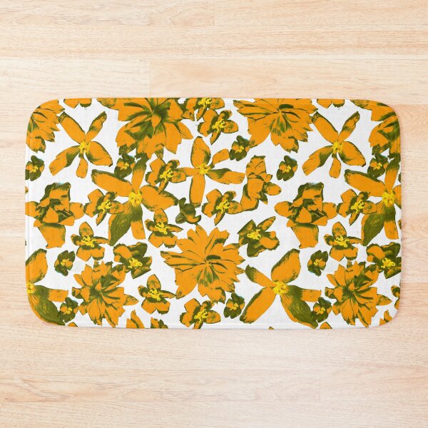 Item preview, Orange Pressed/Scanned Flowers designed and sold by chotnelle.