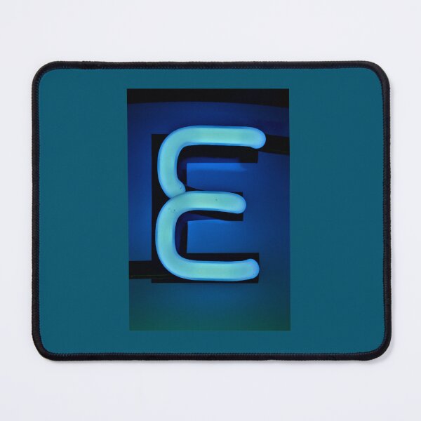 Item preview, Letter E in Blue Neon  designed and sold by derfda.