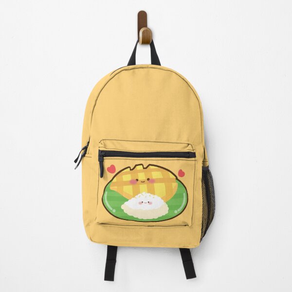 Item preview, Kawaii Cute Mango Sticky Rice, Thai Dessert designed and sold by NumbleRay.