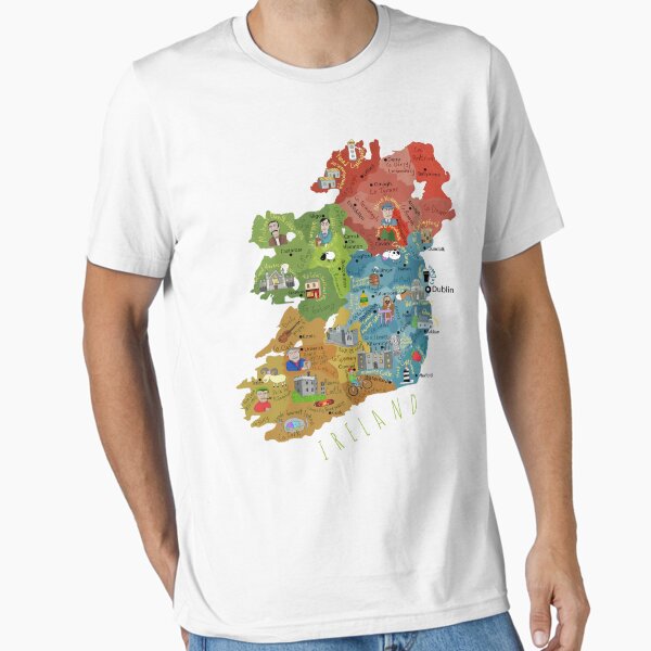 Item preview, Ireland, Irish Landmarks And Famous People By Irish Artist Carla Daly designed and sold by Carla Daly.