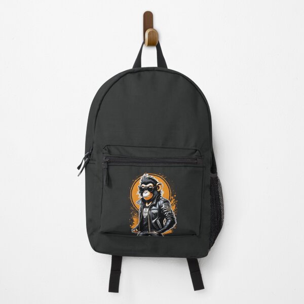 Item preview, Chic monkey rocks a jacket and glasses designed and sold by IrinaGuArt.