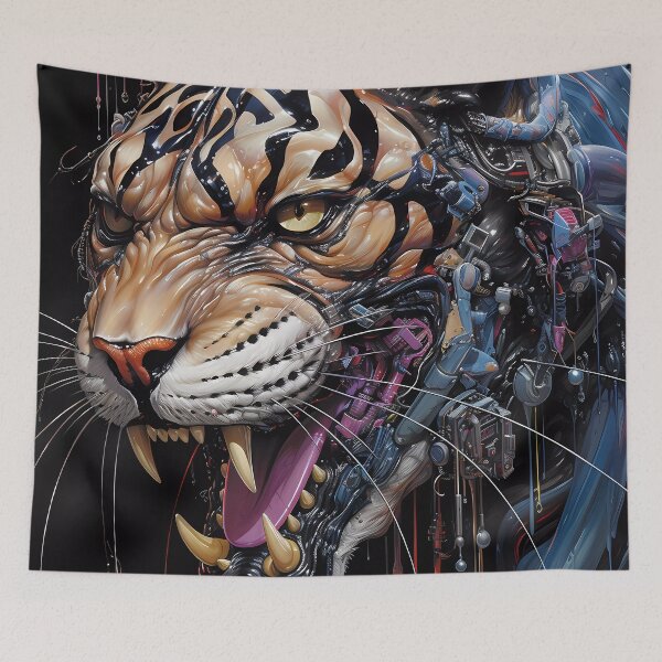 Item preview, "Mechanical Feline Force" designed and sold by Art-Vortex-fr.