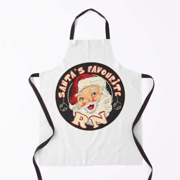 Item preview, Santa's favourite RN - Christmas gift for Registered Nurse designed and sold by TaraGbear.