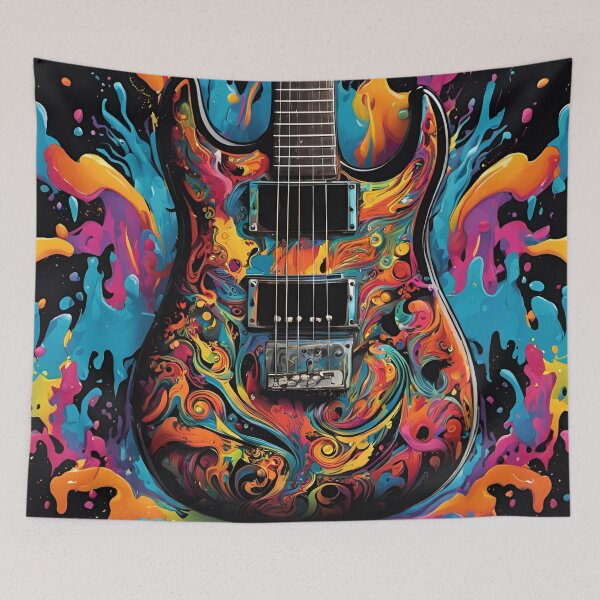 Item preview, Splash Guitar Music is all around !! designed and sold by M-Infinite.
