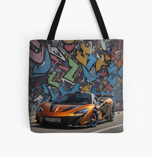 McLaren Formula 1 Team Orange Logo Tote Bag