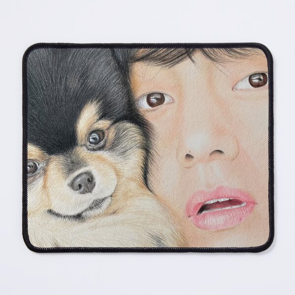 Item preview, Taehyung with Yeontan designed and sold by SandraWarmerdam.