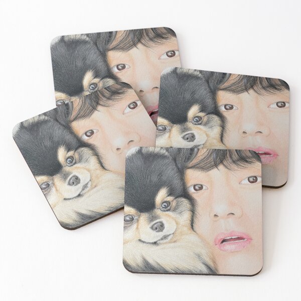 Item preview, Taehyung with Yeontan designed and sold by SandraWarmerdam.