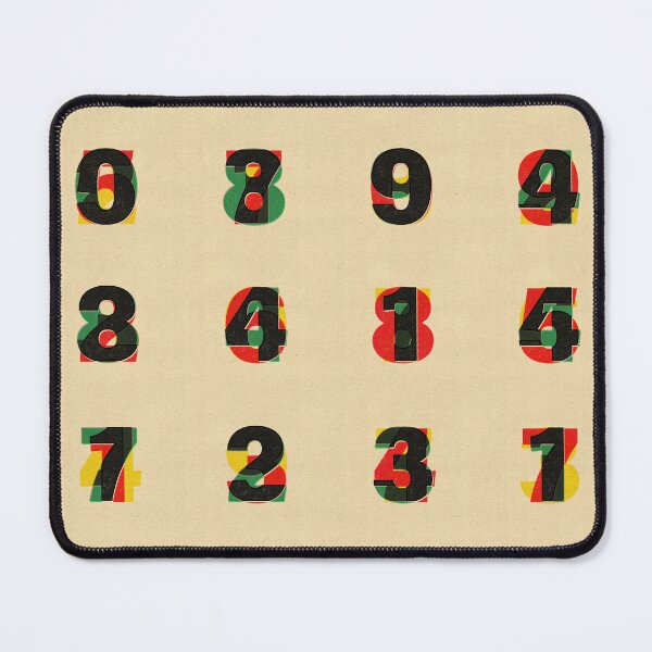 Item preview, Eleven 12 - Retro style Numbers designed and sold by DesignbySi.