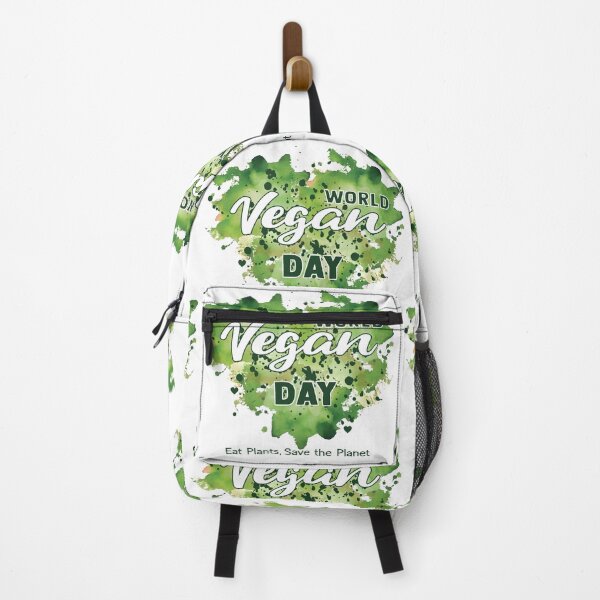 Item preview, World vegan day (Eat Plants, Save the Planet) designed and sold by NatalieJeans.