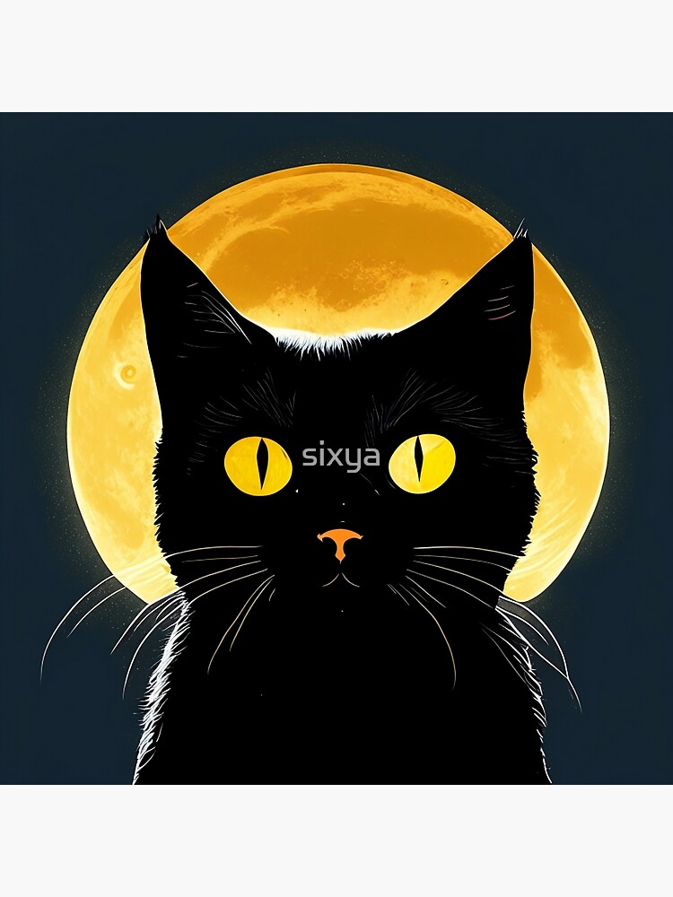 Black cat full sales moon