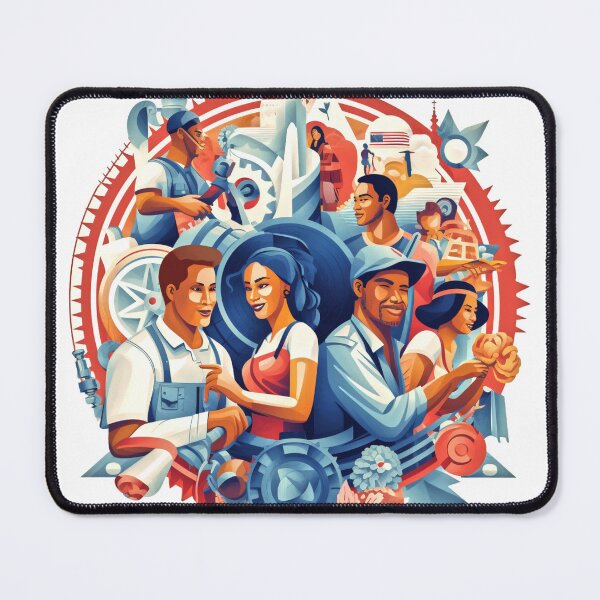 Item preview, Labor Day Celebration: Honoring Hard Work designed and sold by captainpeter.