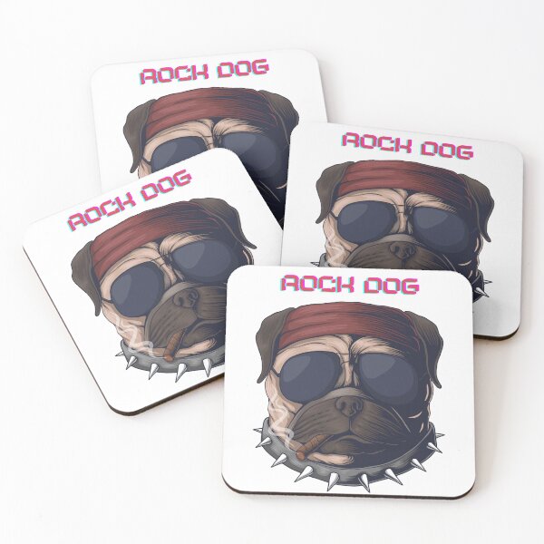 Item preview, The Smart Rock Dog funny T-shirts designed and sold by Johnnie-Hero.