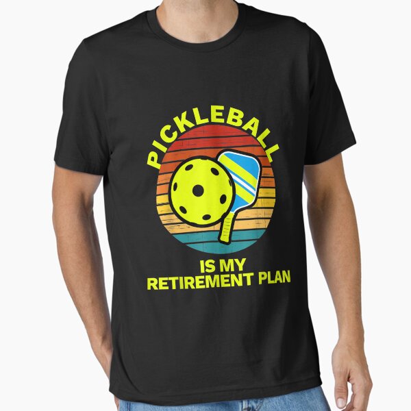 Item preview, Funny Retirement Pickleball Apparel Pickle Ball Shirt  designed and sold by MichaelBaldwin.