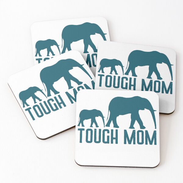 Item preview, Tough wild strong Mom Elephant and baby designed and sold by Azrou shop.