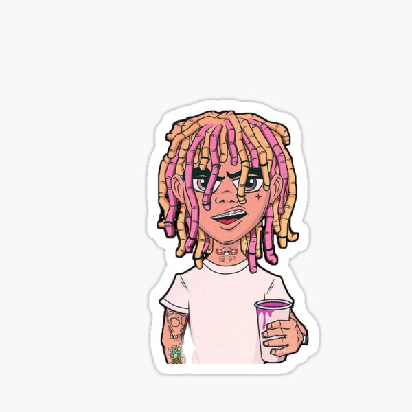 Lil Pump Stickers Redbubble - cool games is back roblox kanye west lil pump i love it parody clip