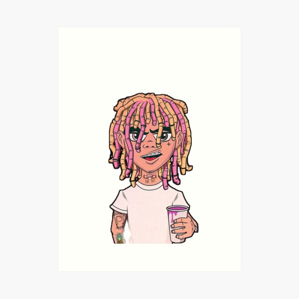 Lil Pump Art Print