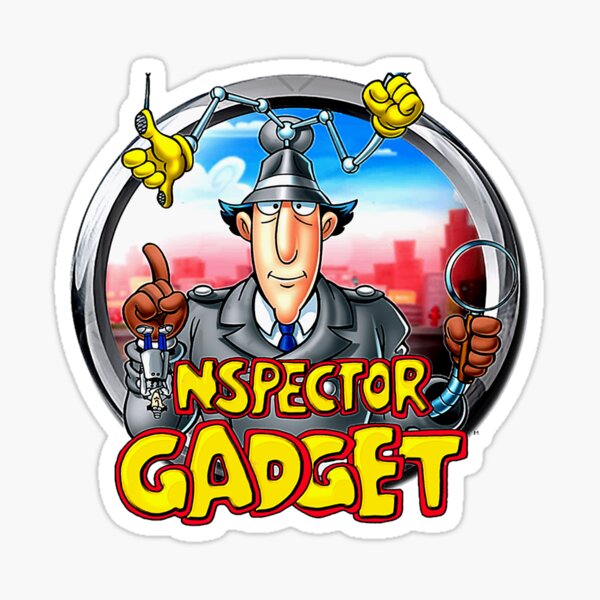 Vista previa del artículo con la obra «Inspector Gadget», diseñado y vendido por SawdahFairfield.