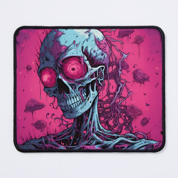 Item preview, "Pink-tastic Halloween Skull Glam" designed and sold by Art-Vortex-fr.