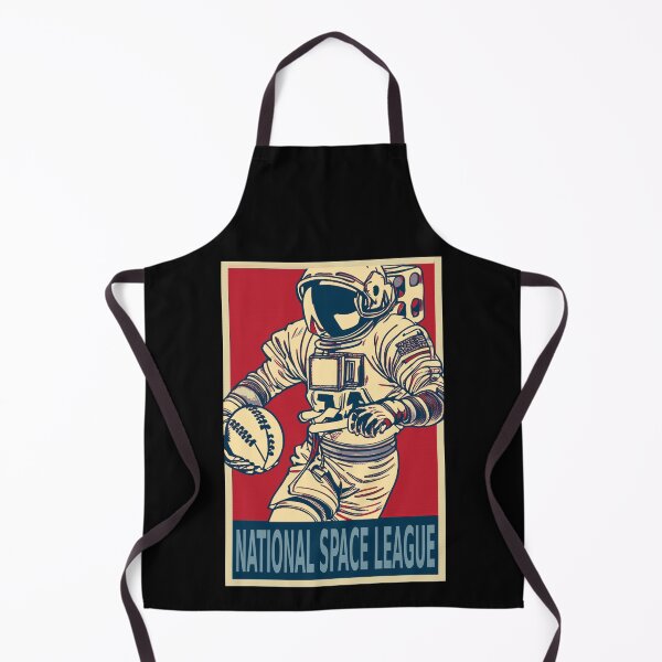 Item preview, Astronaut Playing Football National Space League designed and sold by TrueArtsStore.