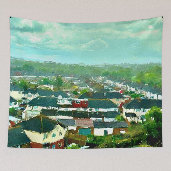 Item preview, A Neighborhood in England designed and sold by Pamela Storch.