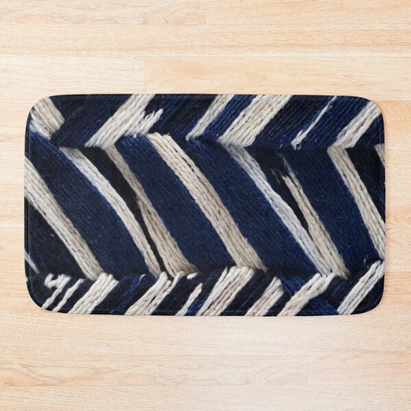 Item preview, White & Blue Mixed Thread Woolen Pattern Work designed and sold by Md Rashid  Hasan.