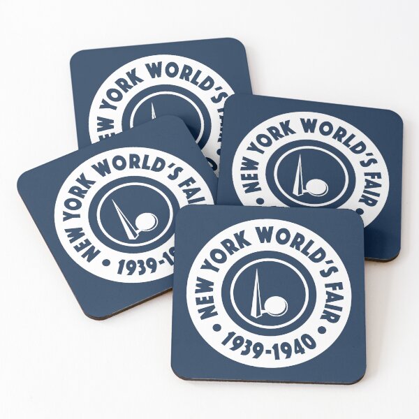 Item preview, 1939-40 New York World's Fair Circle (White) designed and sold by deadmansupplyco.