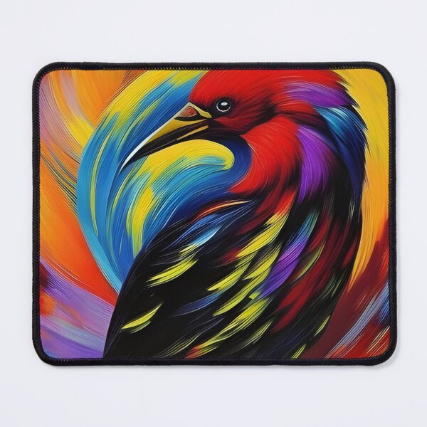 Item preview, Stylized Colourful Bird, Ai Generated Art designed and sold by ACC .