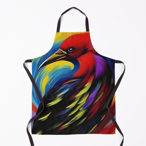Item preview, Stylized Colourful Bird, Ai Generated Art designed and sold by ACC .