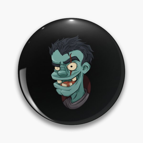 Item preview, Zombie Head #3 - Wicked Grin Facial Expression designed and sold by spidericks.
