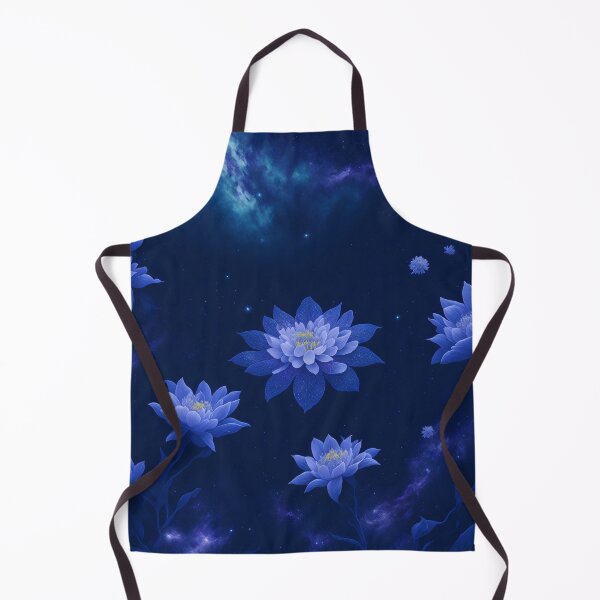 Item preview, A Radiant Flower pattern in cosmic sky designed and sold by xaiartist.
