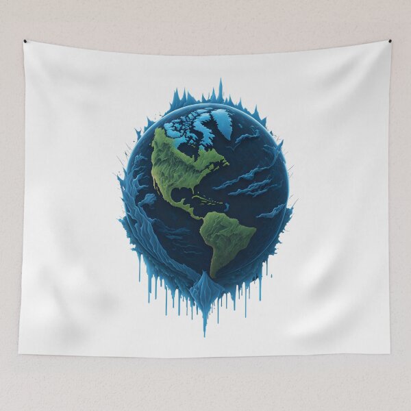 Item preview, Planet Earth Design: Back To The Ice Age designed and sold by MoxieVibe.