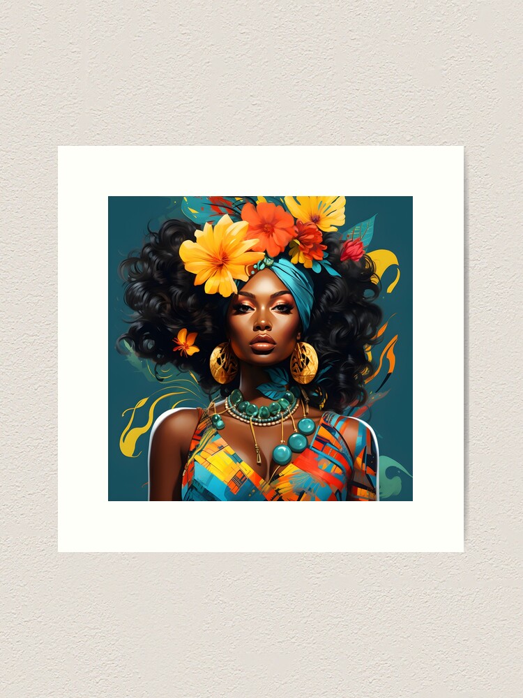 Black Art-Beautiful Images of Black Culture-Mother Nature Poster for Sale  by drsylette