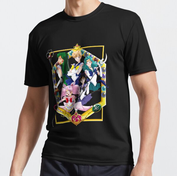 Vista previa del artículo con la obra «marinero exterior senshi con marinero chibimoon», diseñado y vendido por Anello81art.