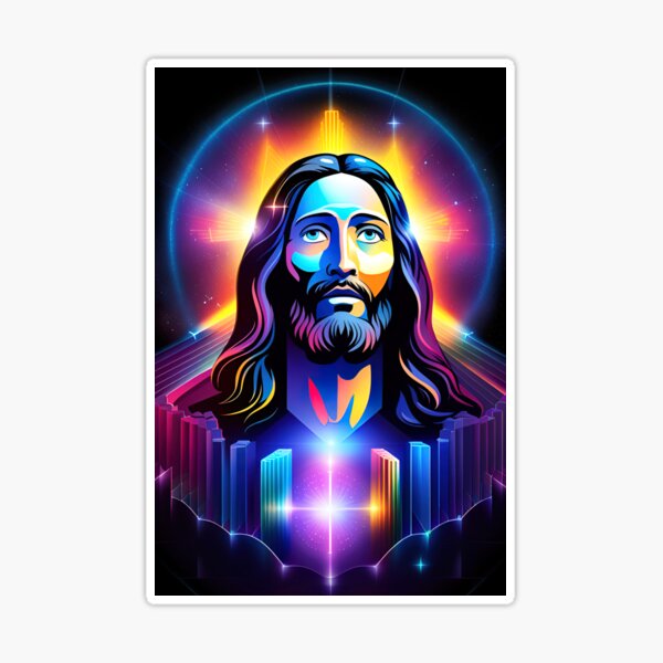 Christ Jesus Stickers for Sale - Fine Art America