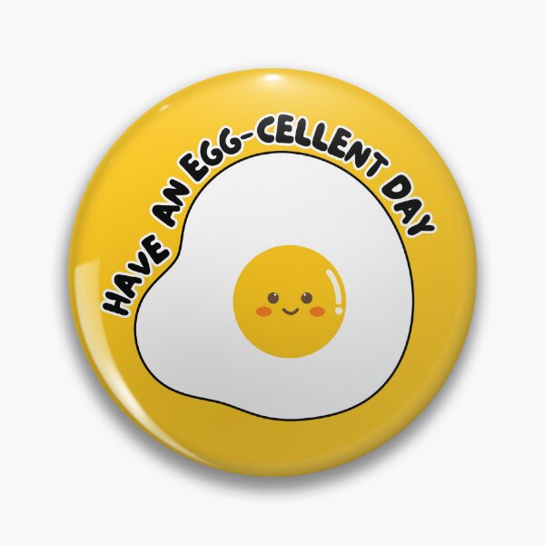Item preview, Have an Egg-cellent Day | Cute Happy Egg designed and sold by Kimochi-Shop.