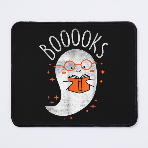 Item preview, Funny Halloween Cute Ghost Book Reading School Teacher designed and sold by mainana78.