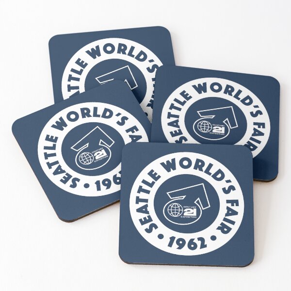 Item preview, 1962 Seattle World's Fair Circle (White) designed and sold by deadmansupplyco.
