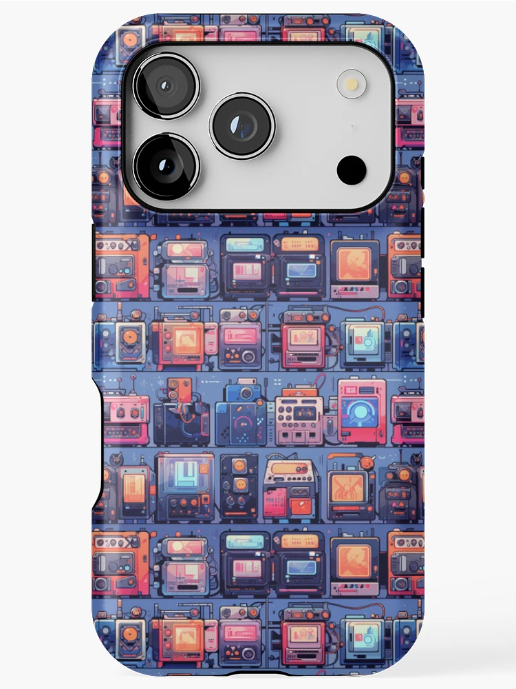 Thumbnail 1 of 4, iPhone Case, Mining Rig designed and sold by ARTificialNsite.