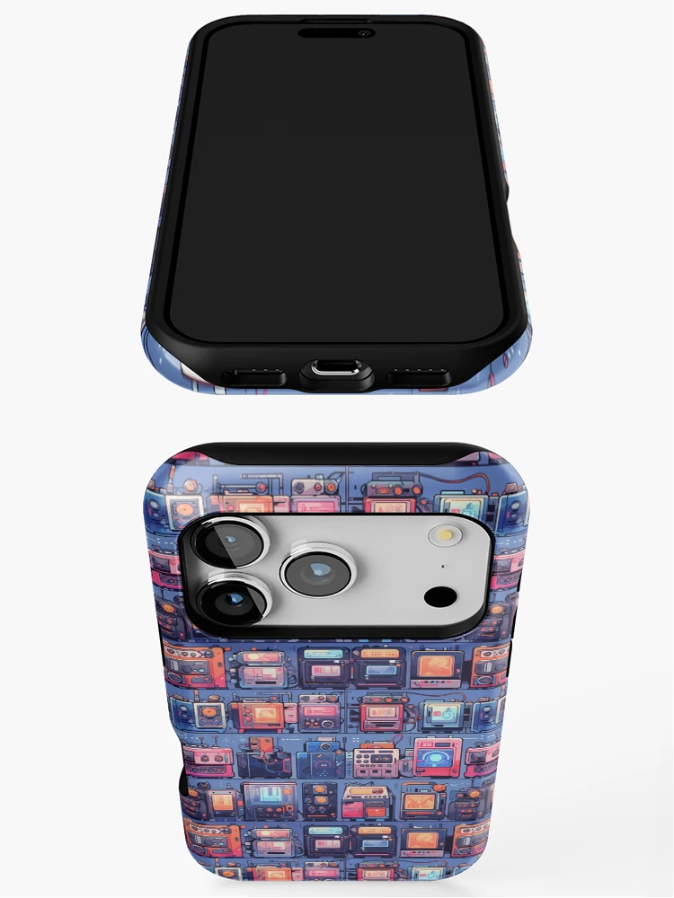 Thumbnail 3 of 4, iPhone Case, Mining Rig designed and sold by ARTificialNsite.