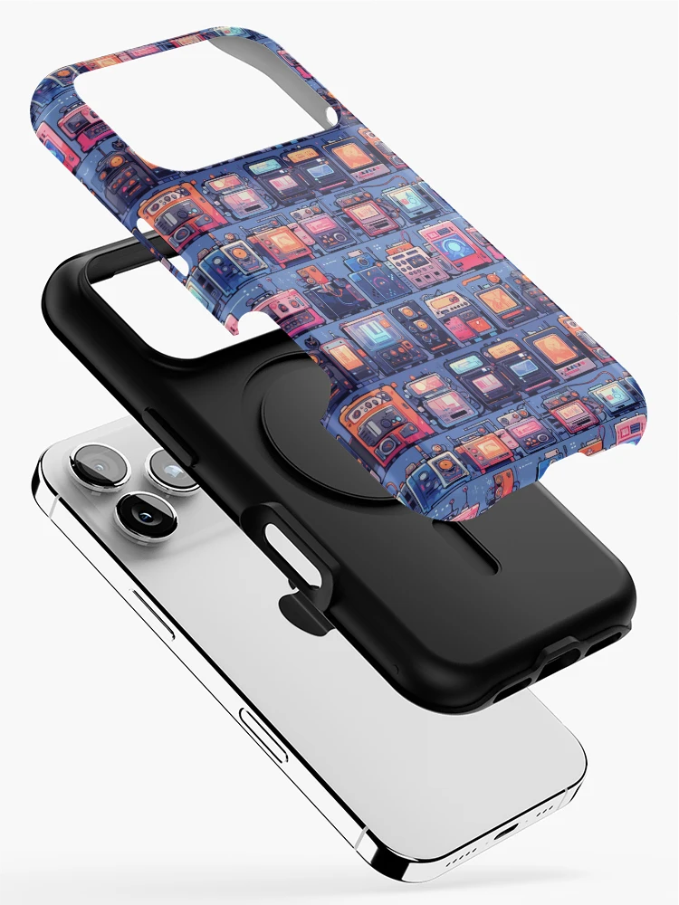 Thumbnail 2 of 4, iPhone Case, Mining Rig designed and sold by ARTificialNsite.