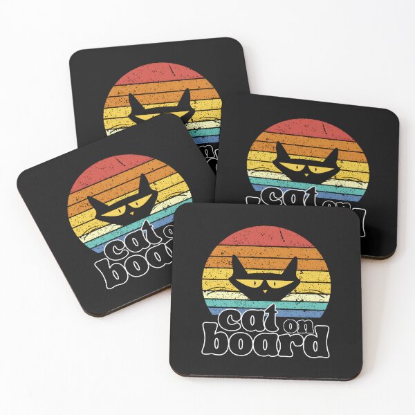 Item preview, Cat On Board designed and sold by ShirtTeeStorm.