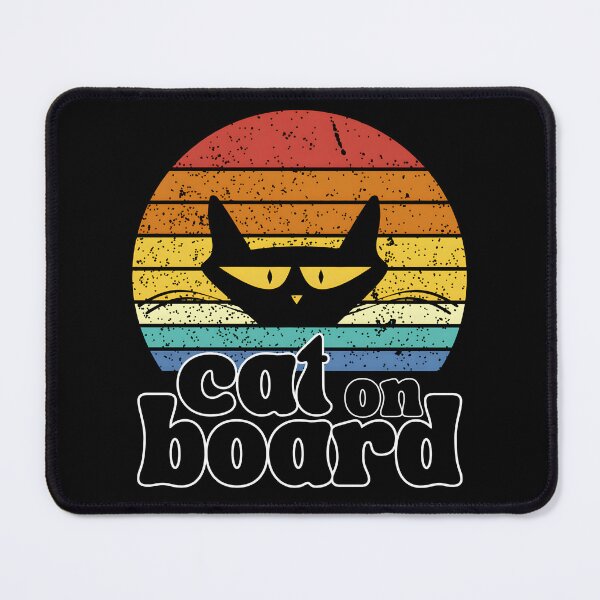 Item preview, Cat On Board designed and sold by ShirtTeeStorm.