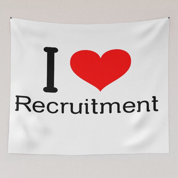 Item preview, Recruiter -I love Recruitment  designed and sold by joabaj.