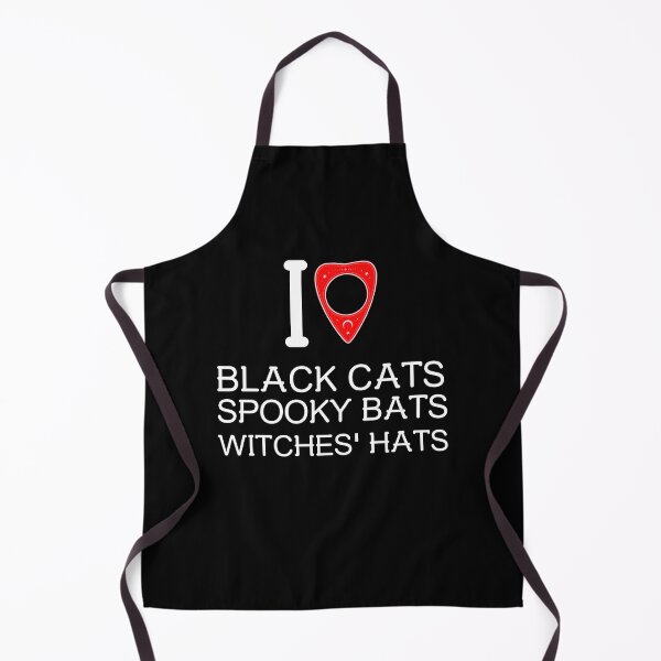 Item preview, I Love Black Cat Spooky Bats Witches' Hats designed and sold by flippinsg.