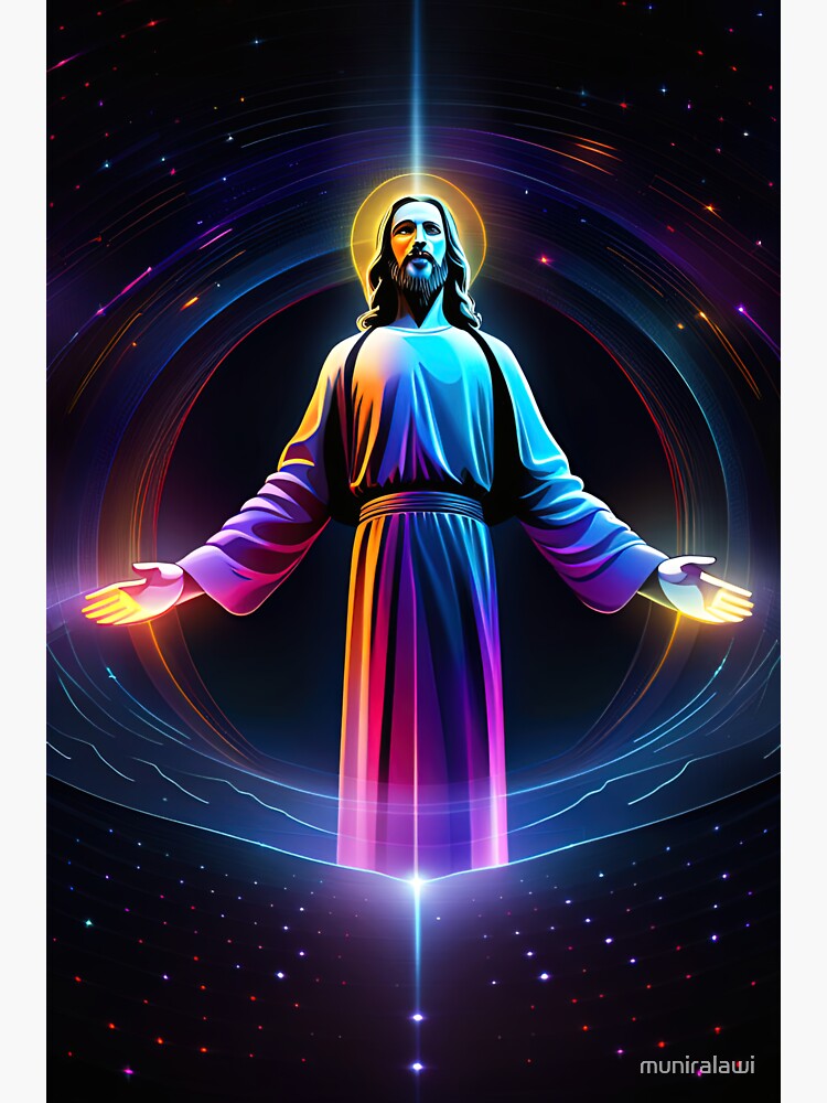Jesus Christ Sticker for Sale by Fine Art California