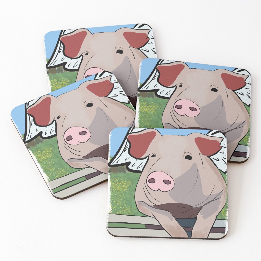 Item preview, Coasters (Set of 4) designed and sold by InkedEdges.