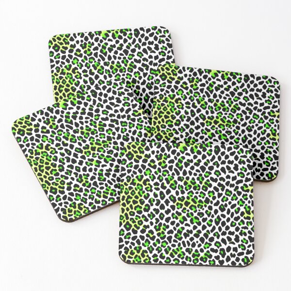 Item preview, Green and Black Leopard Print 02 designed and sold by Artekinium.