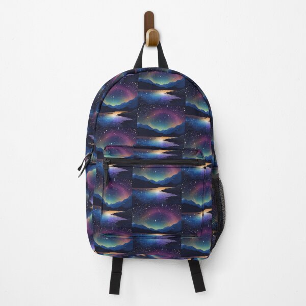 Item preview, Lakeside Starry Night Pixel Art designed and sold by CM7Designs.