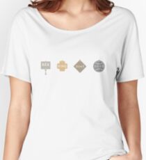 REX KING DUKE BOSS Women's Relaxed Fit T-Shirt